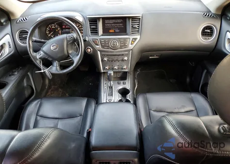 2019 Nissan Pathfinder S z USA, uszkodzony, nr VIN 5N1DR2MM4KC583413